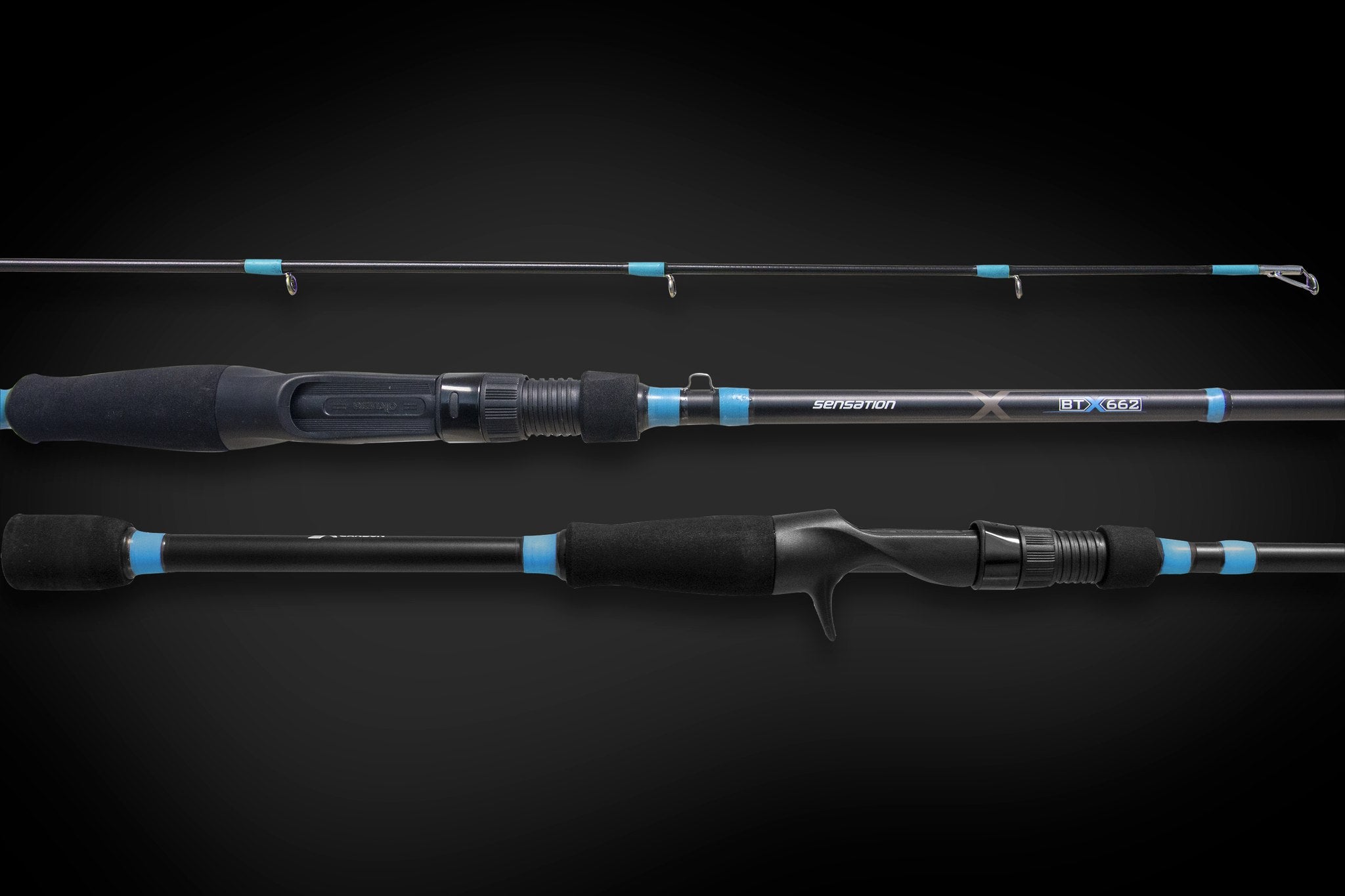 Abu Garcia Vengeance Spinning Rods high modulus graphite optimal