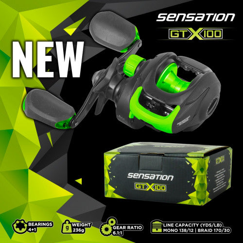 Sensation Baitcaster Reel 6.1:1