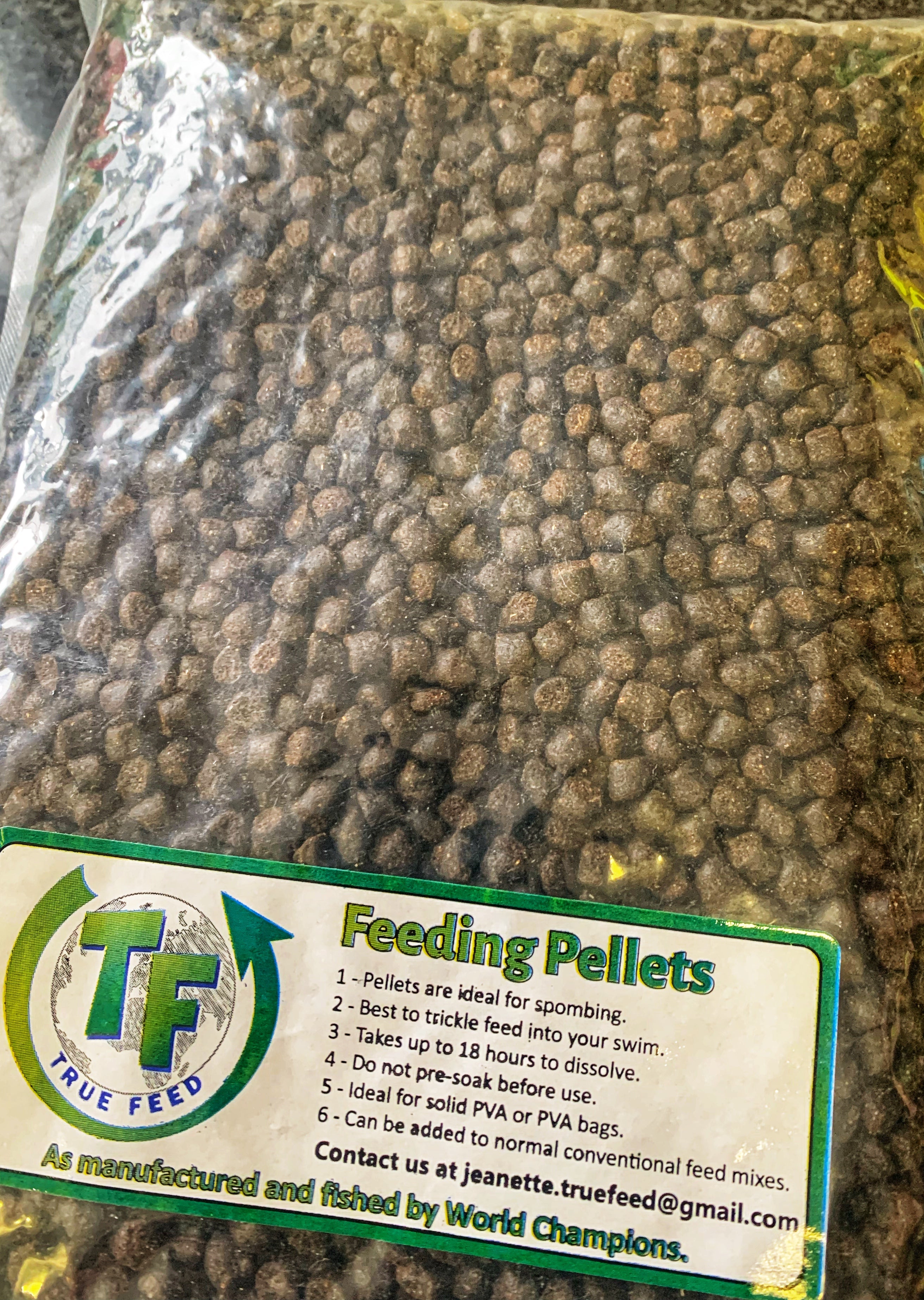 True Feed Fishmeal Pellets Total Fishing