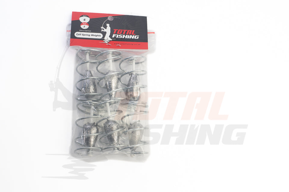 Coil Springs Weights Total Fishing
