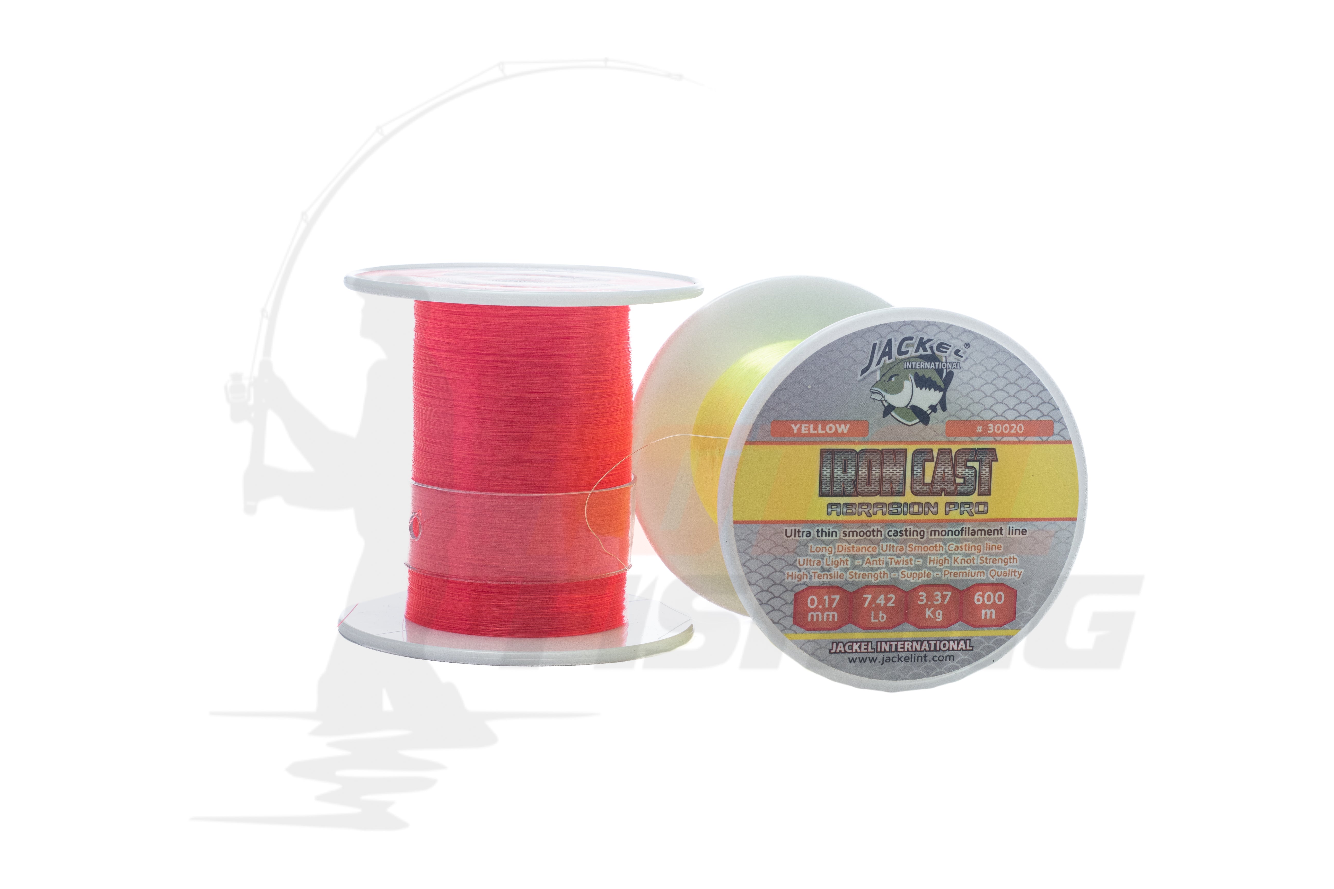 Iron Cast Yellow 600m Mono-filament Line