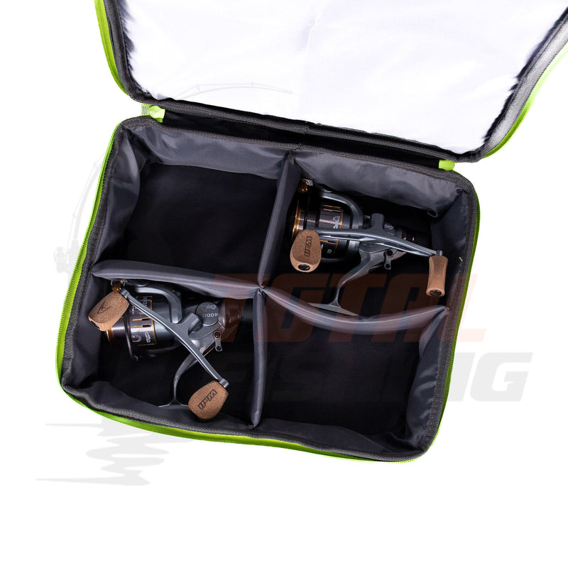 Load image into Gallery viewer, Jackel Tracker Four Division Reel Bag
