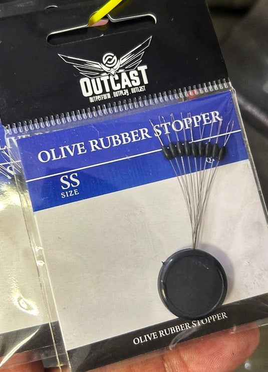 Outcast Olive Rubber Stopper