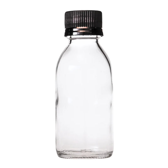 Bottle- Clear Glass 100ml