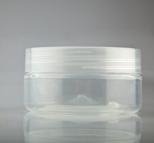 Plastic Jar Clear flat 60ml
