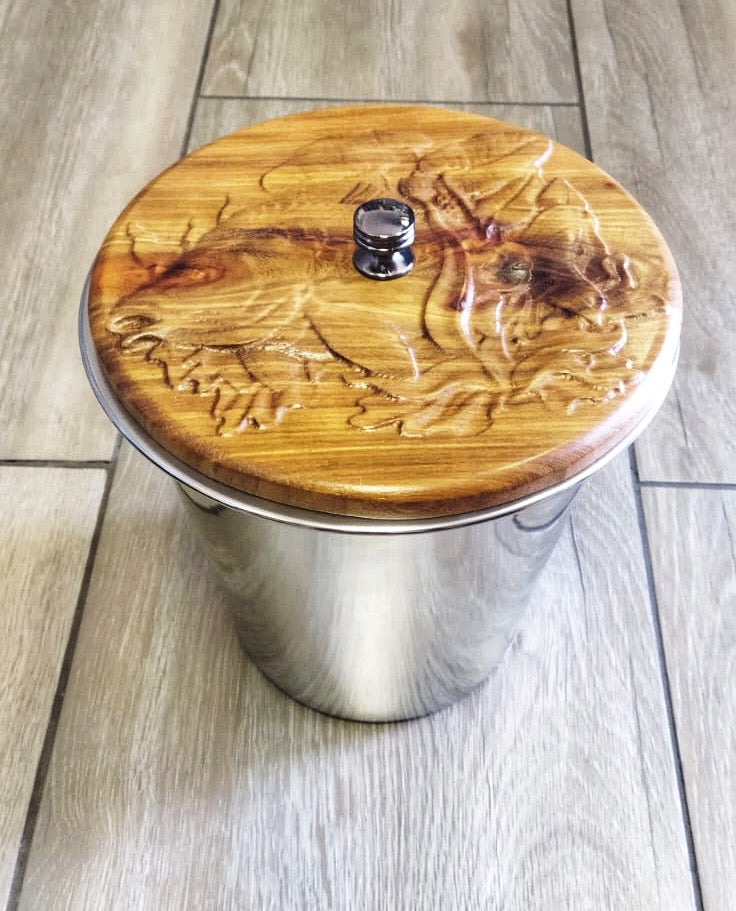 Wooden Bucket Lids Total Fishing