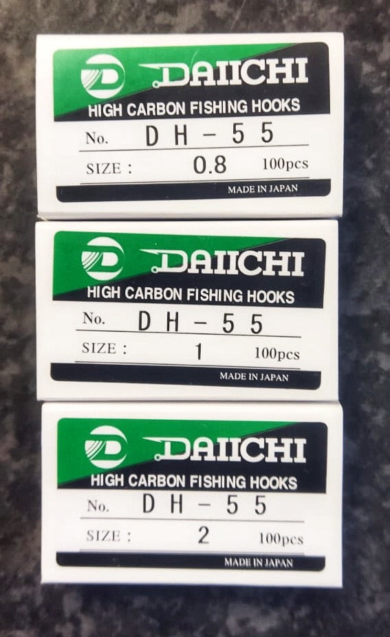 Daiichi DH 55 Hooks Total Fishing