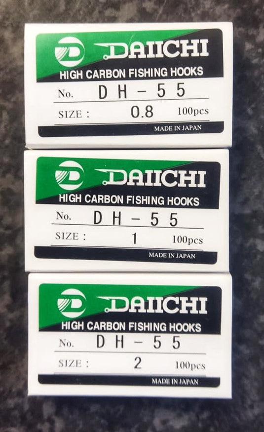 Daiichi DH 55 Hooks – Total Fishing