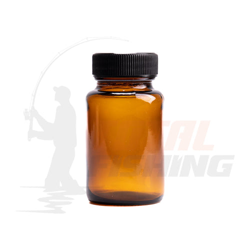 Bottle - Amber Glass 100ml Floatie Bottle