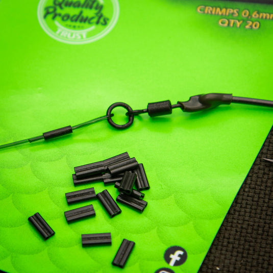 Monster Carp Crimps 0.8mm (Qty:10)