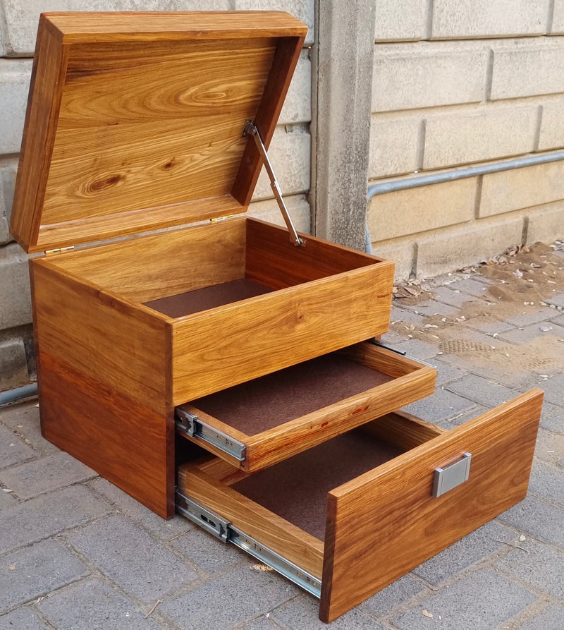 building a wooden fishing tackle box Kiaat Tackle Boxes – Total Fishing