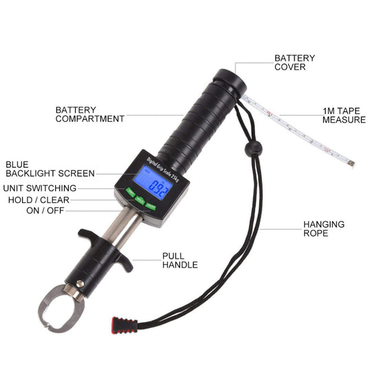 Lip Grip Scale 25kg Digital