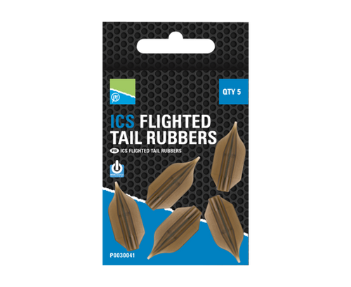 Preston ICS Flighted Tail Rubbers